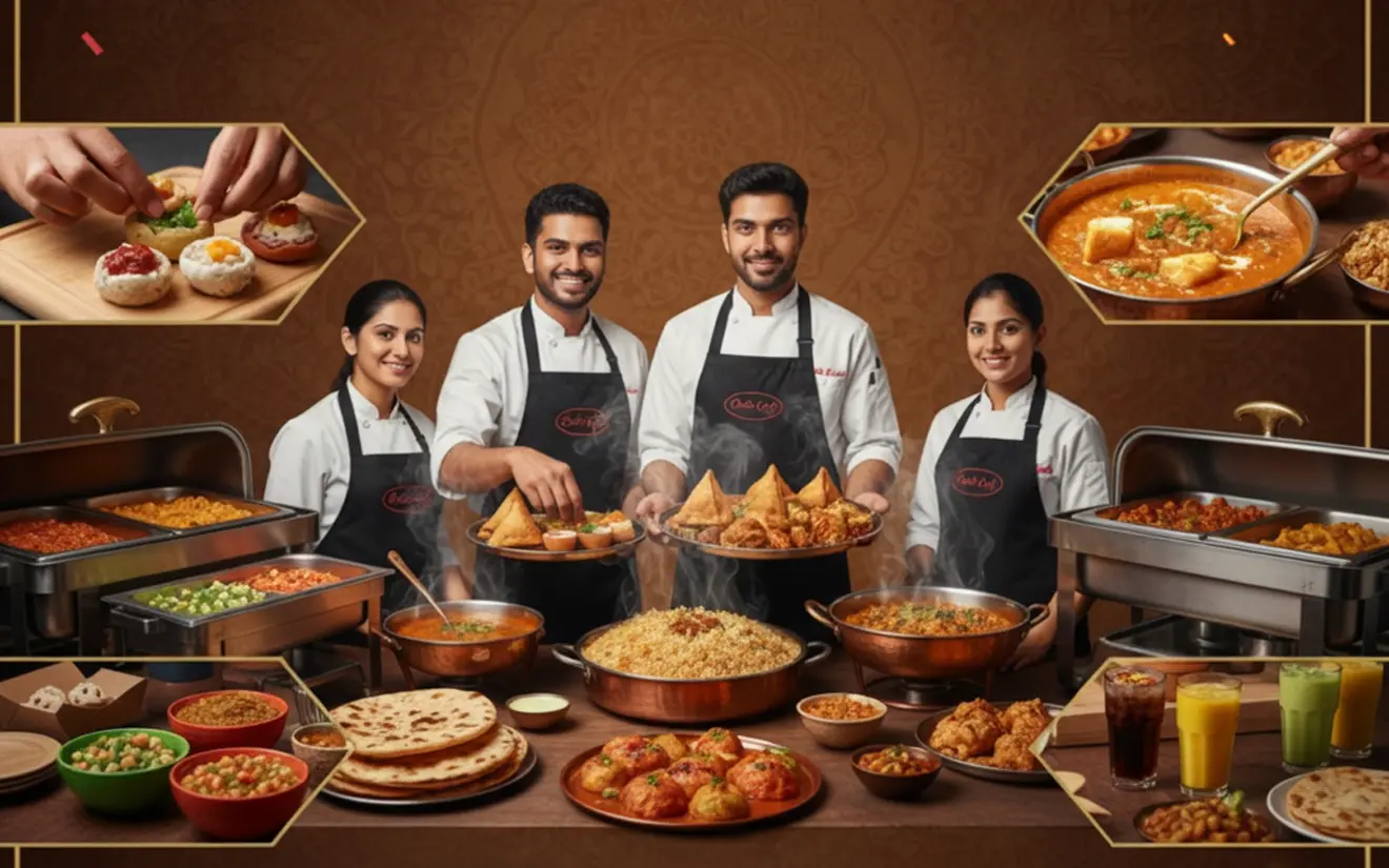 Delhi Cafe's signature dishes - Authentic Indian street food in Edmonton